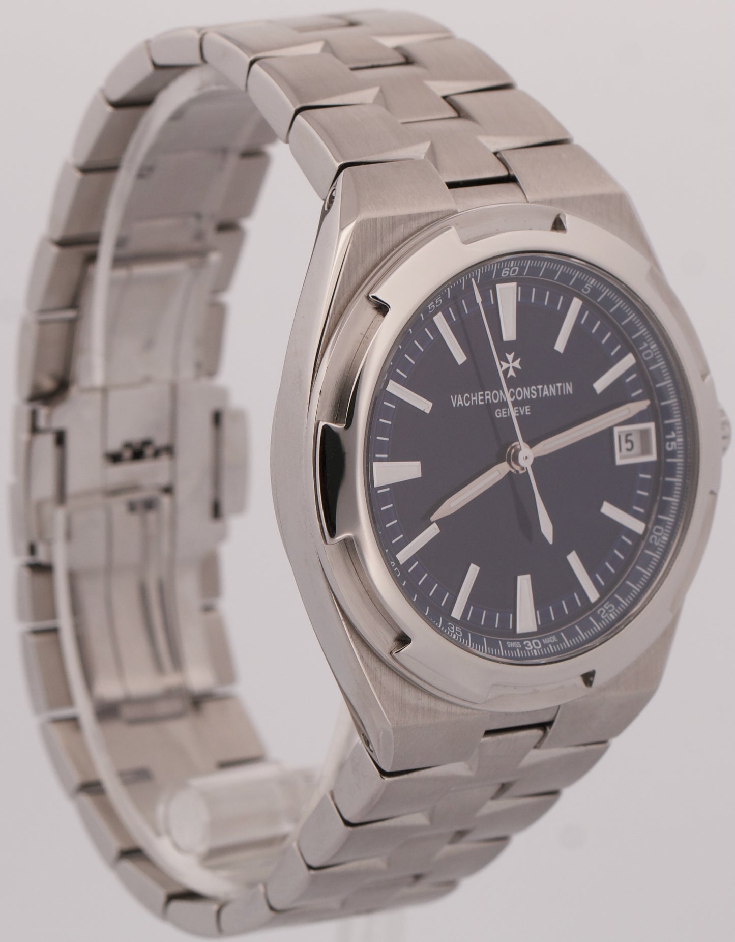 2018 PAPERS Vacheron Constantin Overseas BLUE 41mm Stainless Steel 4500V BOX