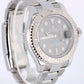 Rolex Yacht-Master 116622 Platinum Bezel Steel Rhodium Gray 40mm Watch