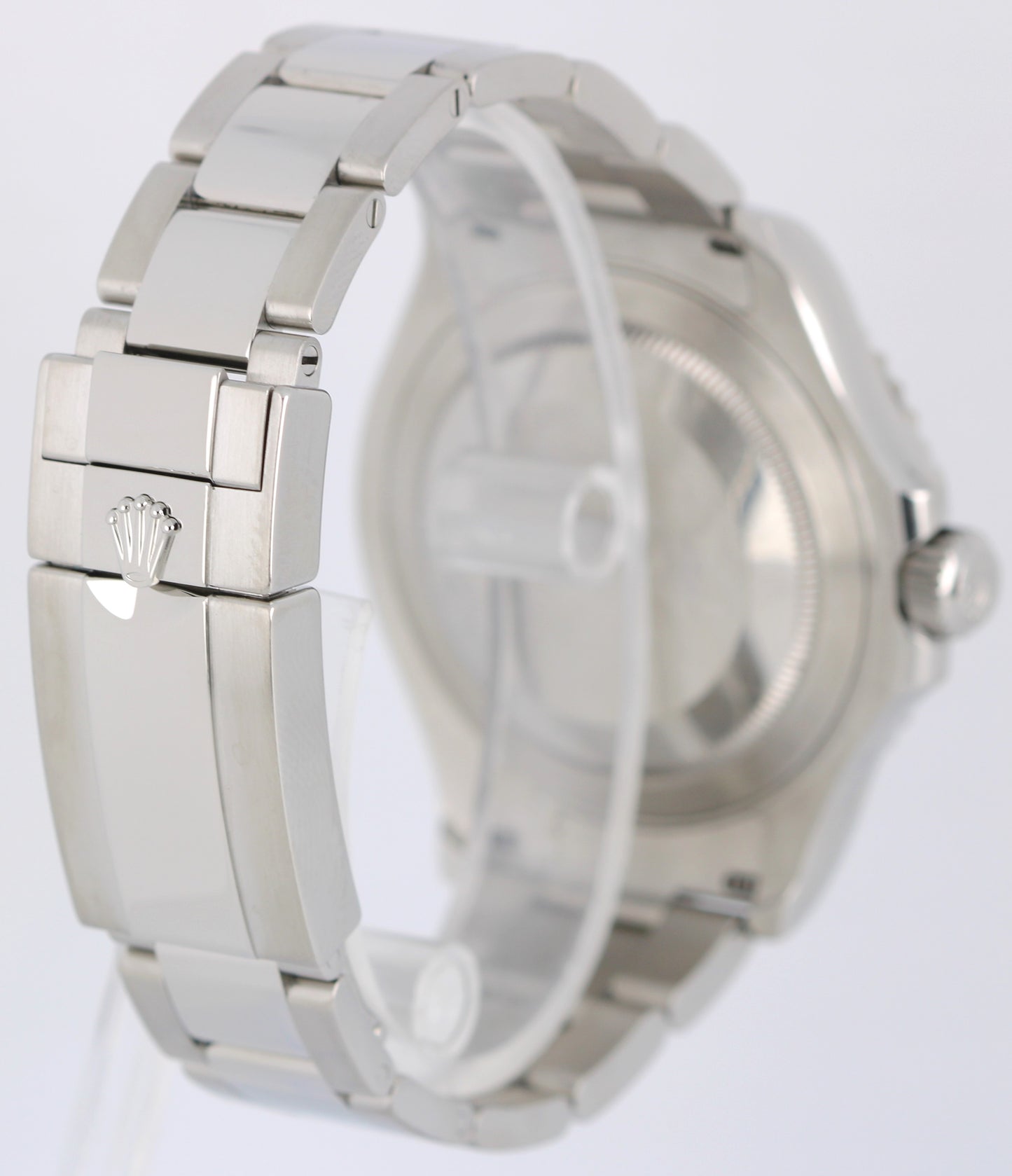 Rolex Yacht-Master 116622 Platinum Bezel Steel Rhodium Gray 40mm Watch