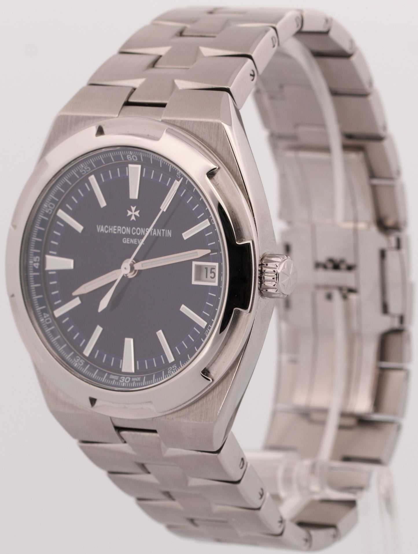 2018 PAPERS Vacheron Constantin Overseas BLUE 41mm Stainless Steel 4500V BOX