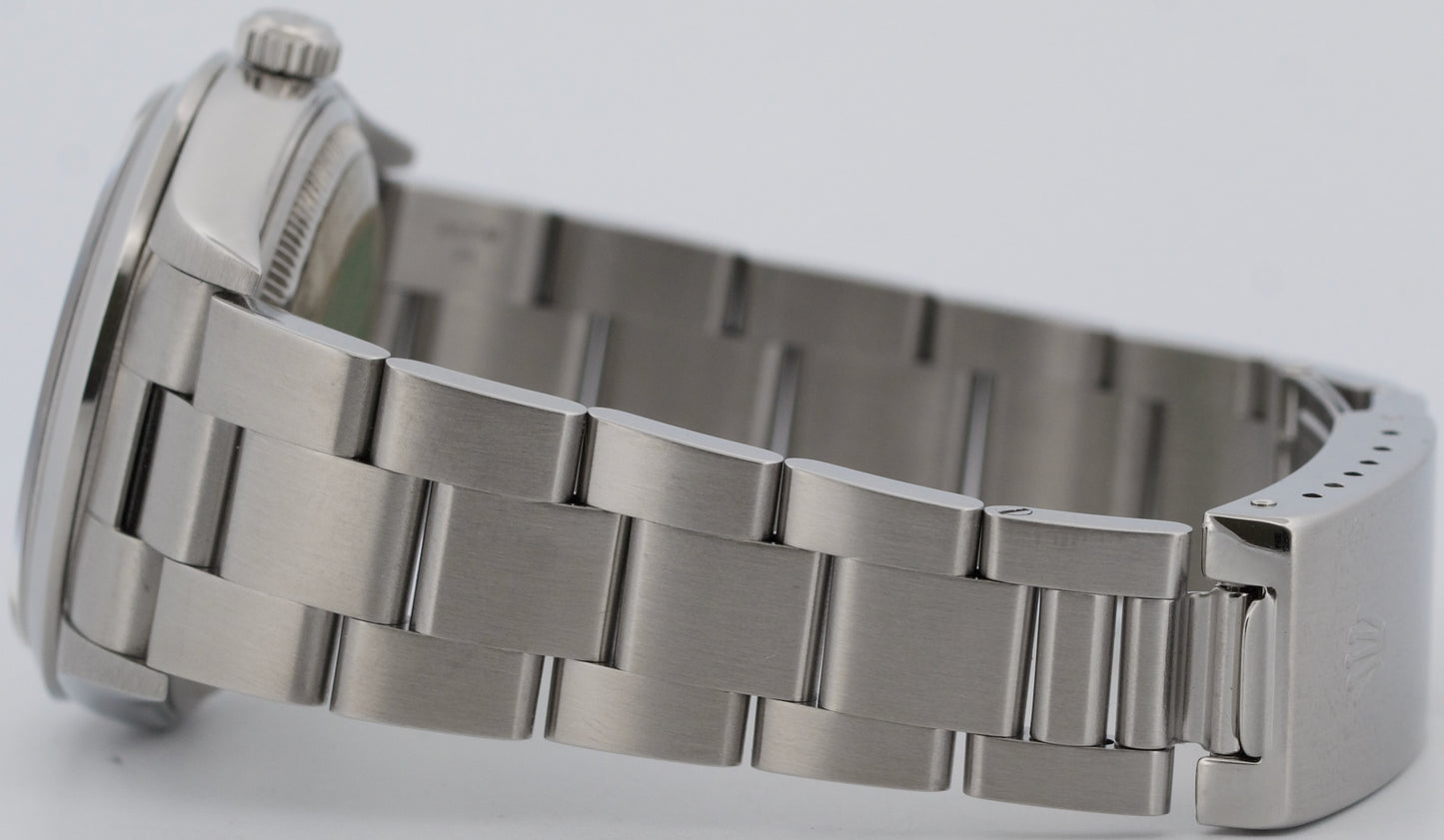 2006 Rolex Oyster Perpetual Date SALMON ARABIC 34mm Steel NO-HOLES 15200 BOX