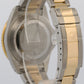 2001 Rolex Submariner Date 40mm BLUE 18K Stainless Steel GOLD BUCKLE 16613 Watch