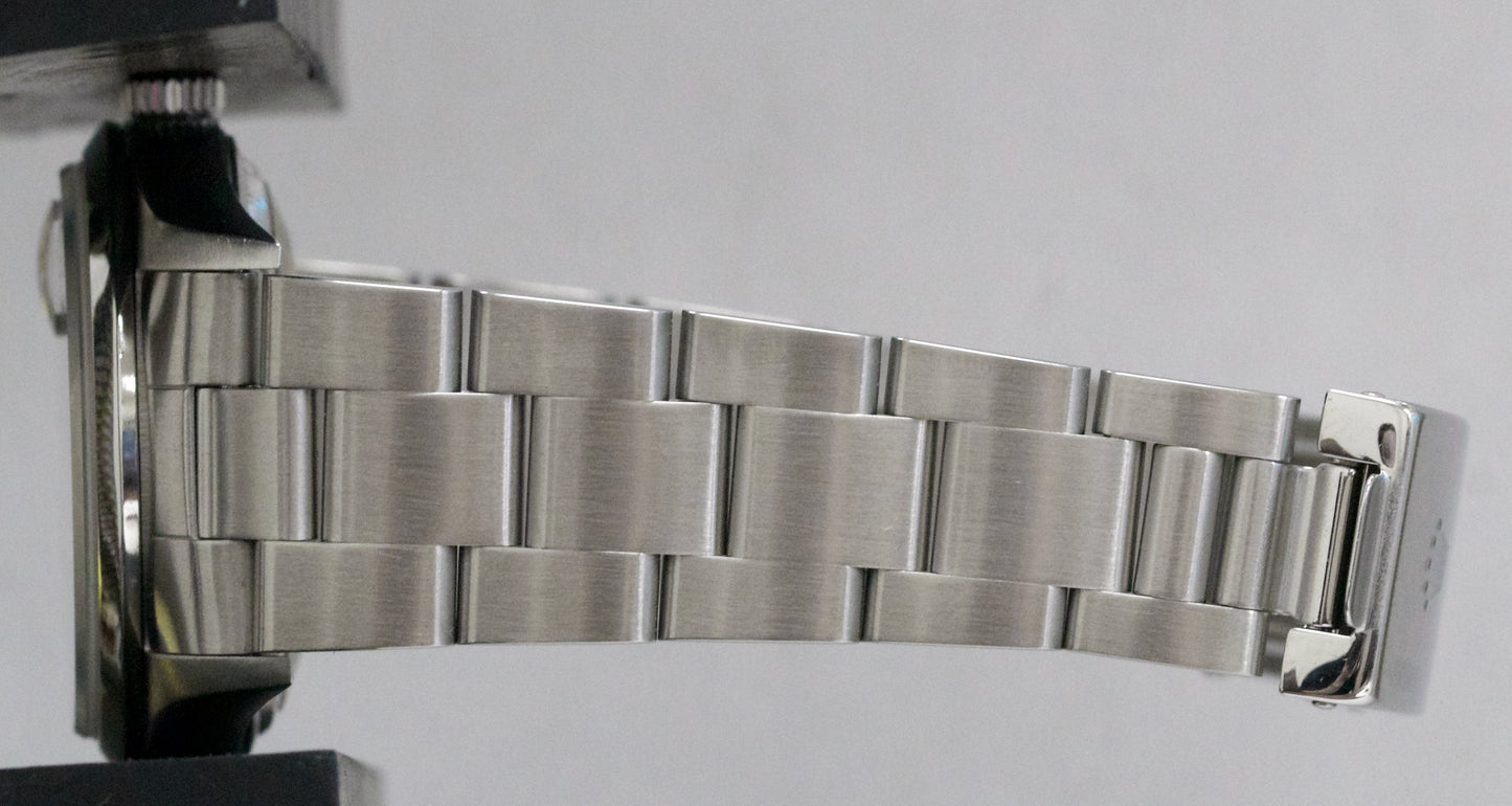 2006 Rolex Oyster Perpetual Date SALMON ARABIC 34mm Steel NO-HOLES 15200 BOX