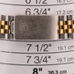 Rolex DateJust 36mm CHAMPAGNE TAPESTRY 18K Yellow Gold Steel JUBILEE Watch 16233
