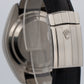 PAPERS Rolex Sky-Dweller BLACK ARABIC 18K White Gold Leather 42mm 326139 BOX
