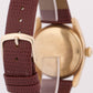 VINTAGE Rolex Oyster Perpetual IVORY HONEYCOMB 14K Yellow Gold BOMBAY 33mm 6090