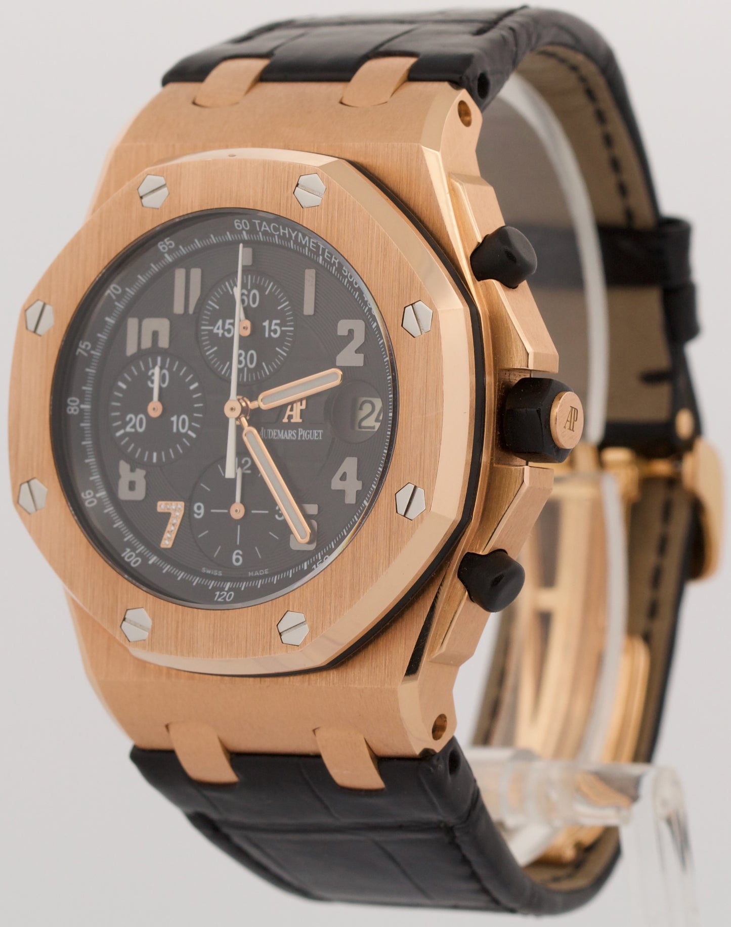 EXTRACTS Audemars Piguet Royal Oak Offshore GINZA 18K Gold DIAMOND 42mm 26180OR