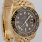 Stone Dial 2026 Rolex GMT-Master II 126718 Tiger Iron 18K 40mm Watch Box Papers