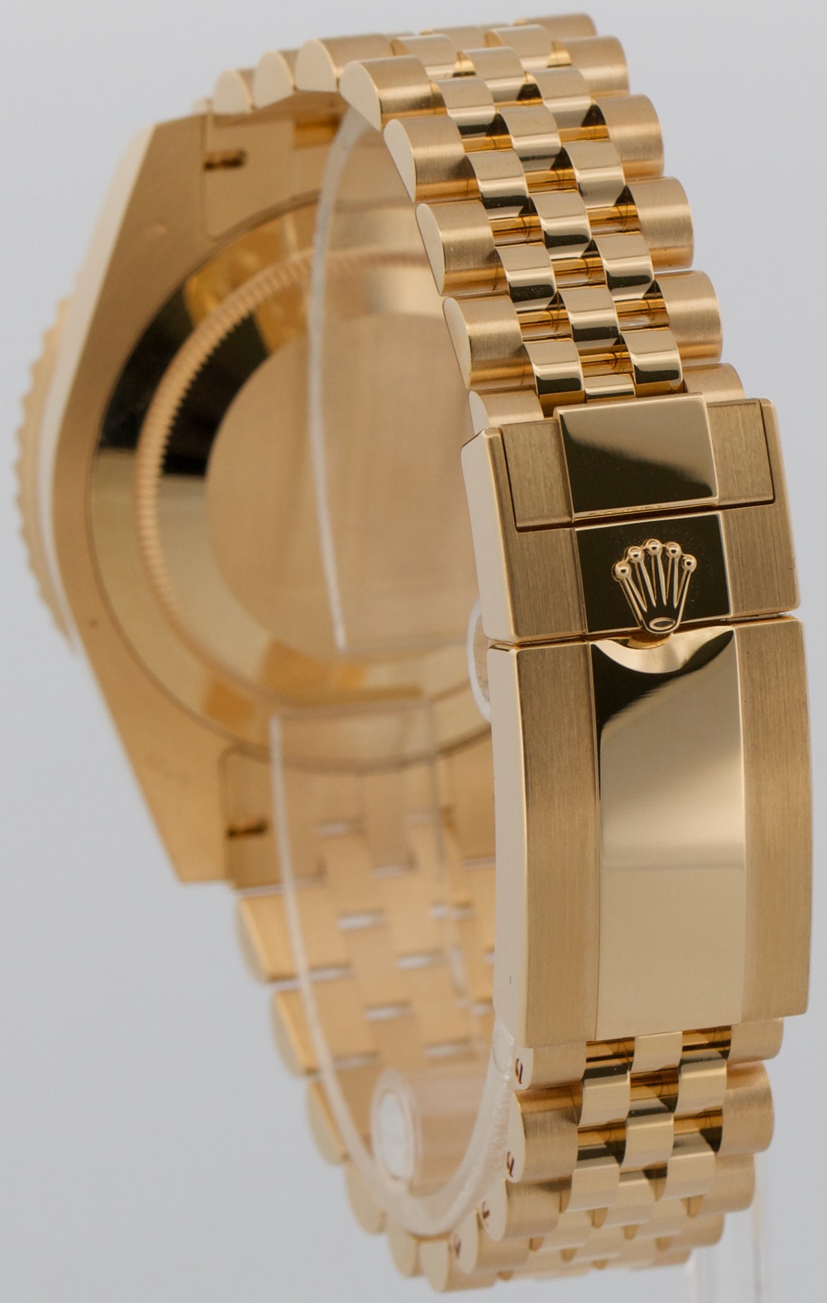 Stone Dial 2026 Rolex GMT-Master II 126718 Tiger Iron 18K 40mm Watch Box Papers