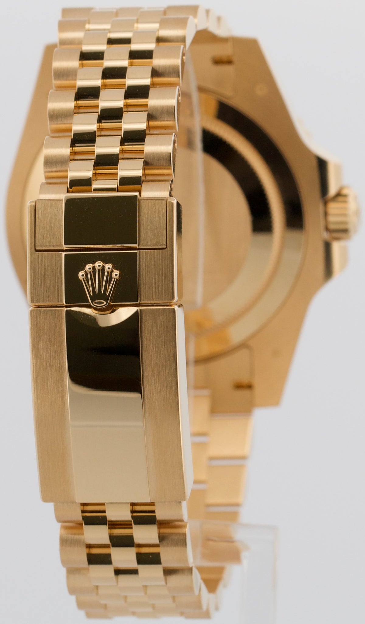 Stone Dial 2026 Rolex GMT-Master II 126718 Tiger Iron 18K 40mm Watch Box Papers