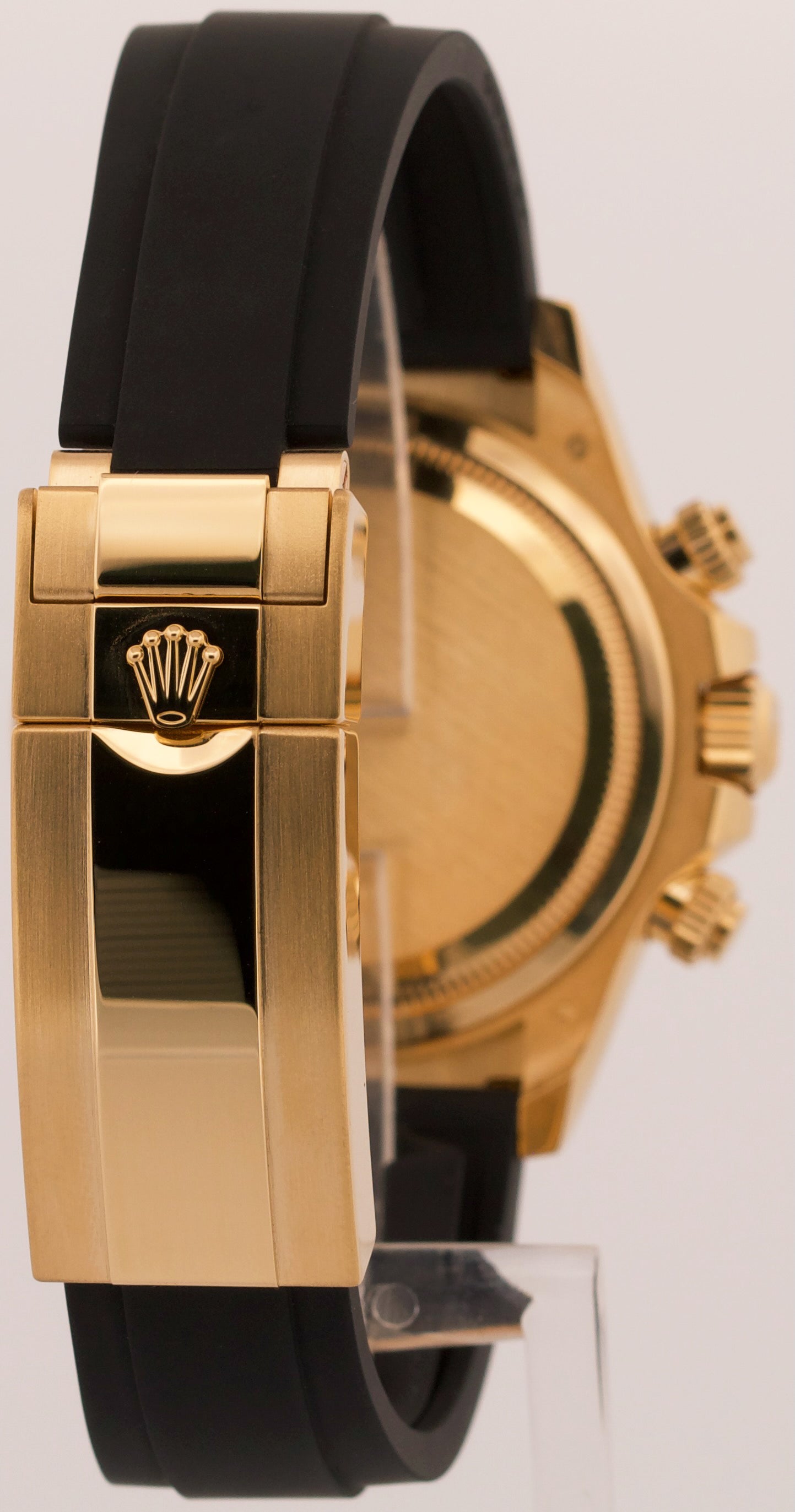2025 Rolex Daytona 126518 LN Oysterflex Pikachu Champagne 18K Gold Box Papers