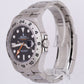 MINT 2023 PAPERS Rolex Explorer II 42mm BLACK Orange Stainless Steel 226570 BOX