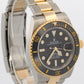 Rolex Submariner Date 41mm Ceramic BLACK Two-Tone 18K Gold Steel 126613 LN Watch