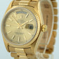 VINTAGE 1979 Rolex Day-Date President CHAMPAGNE 36mm 18K Yellow Gold 18038 Watch