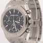 2023 Audemars Piguet Royal Oak Chronograph BLUE Steel 41mm 26240ST Box Papers