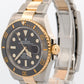 Rolex Submariner Date 41mm Ceramic BLACK Two-Tone 18K Gold Steel 126613 LN Watch