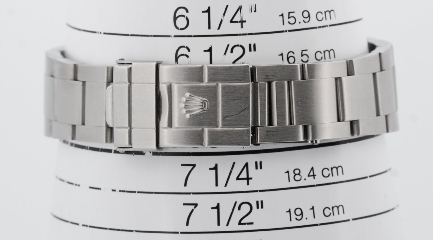 UNPOLISHED Rolex GMT-Master II 40mm PEPSI Red Blue RECTANGLE DIAL Steel 16710