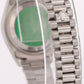 PAPERS Rolex DateJust President 26mm FACTORY SILVER DIAMOND 18K Gold 69179 BOX