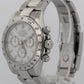Rolex Daytona Cosmograph WHITE Stainless Steel APH DIAL Chronograph 40mm 116520