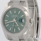 2024 PAPERS Rolex DateJust 41 MINT GREEN Stainless Steel 41mm OYSTER 126300 BOX