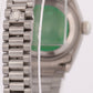 PAPERS Rolex DateJust President 26mm FACTORY SILVER DIAMOND 18K Gold 69179 BOX