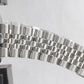1995 PAPERS Rolex Oyster Perpetual Date 34mm BLUE Stainless JUBILEE 15200 BOX