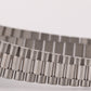 PAPERS Rolex DateJust President 26mm FACTORY SILVER DIAMOND 18K Gold 69179 BOX