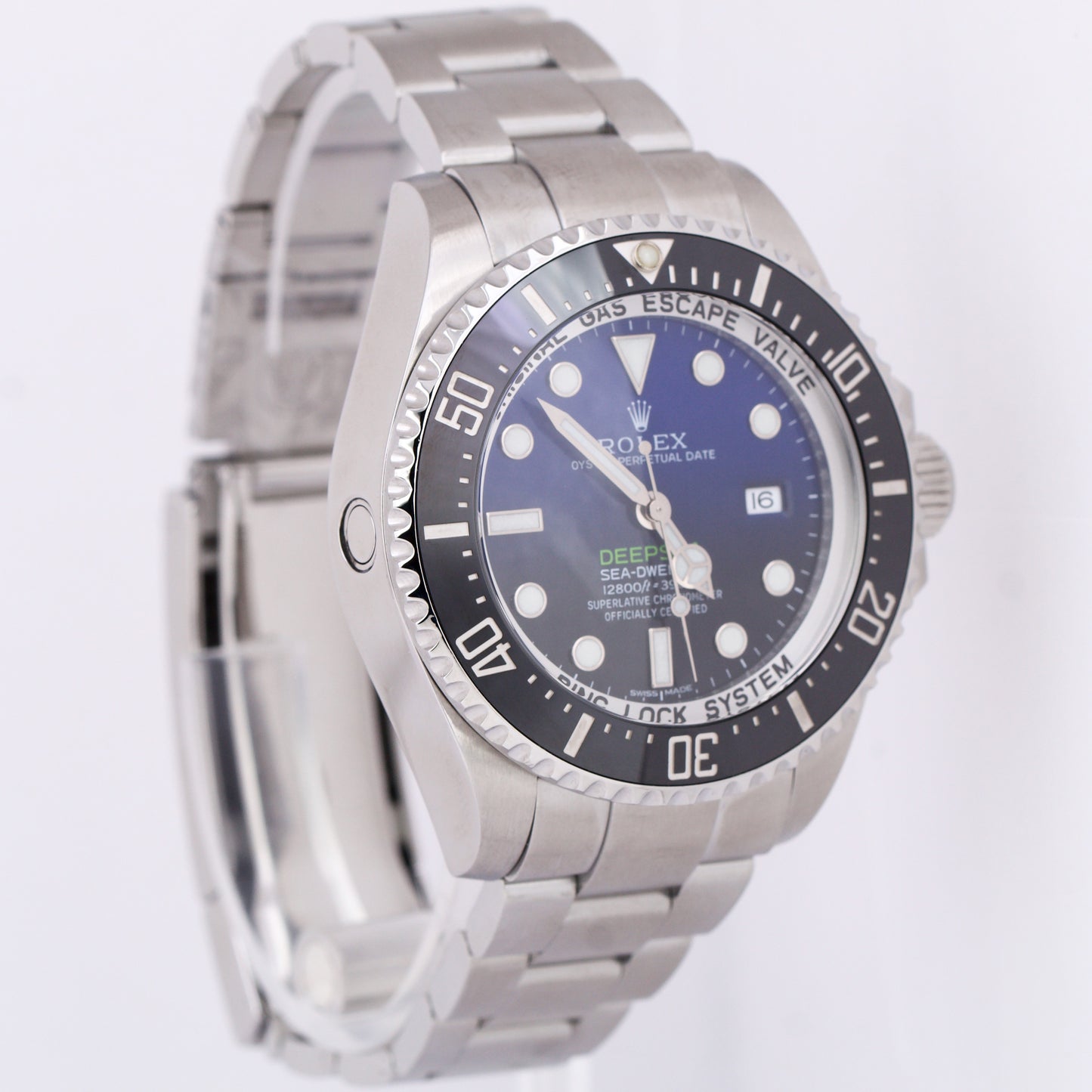 Rolex Sea-Dweller Deepsea 'James Cameron' Blue Black Stainless 116660 44mm Watch