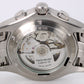 Tag Heuer Link Chronograph CJF2110-0 Black 42mm Stainless Steel Watch Box Papers
