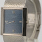 VINTAGE Patek Philippe BLUE Gondolo 26mm 18K White Gold Manual Watch 3571/1