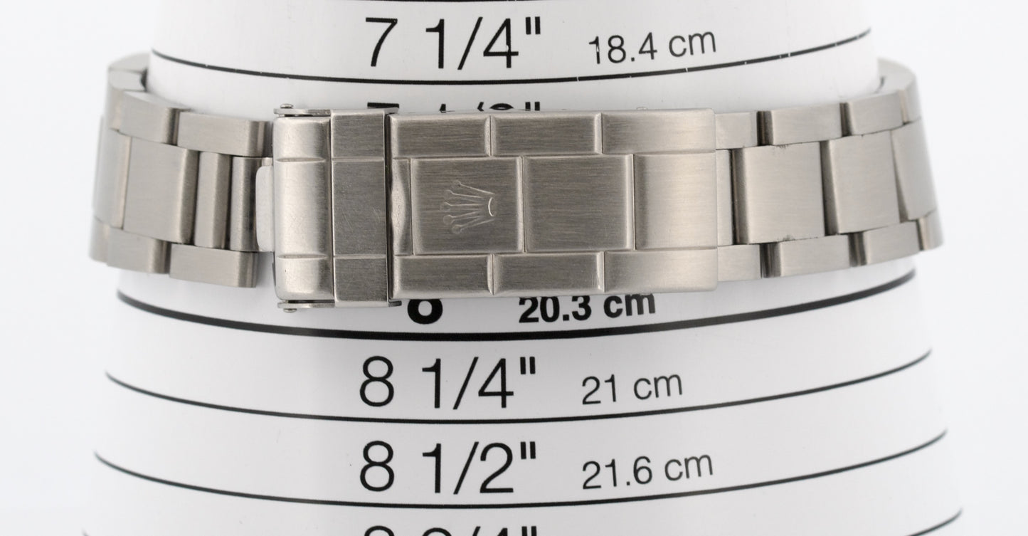 1982 PAPERS Rolex Sea-Dweller Black PATINA 40mm Stainless Steel Watch 1665 BOX