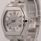 Cartier Roadster 2510 W62000V3 Silver Roman Stainless Automatic 35mm Watch