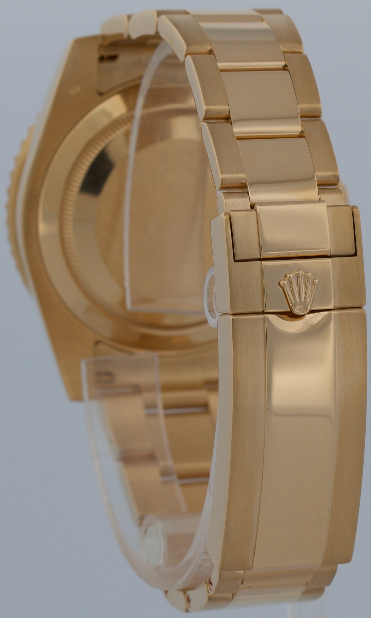 Rolex Submariner Date BLUE 18k Yellow Gold 40mm Ceramic 116618 LB Watch BOX