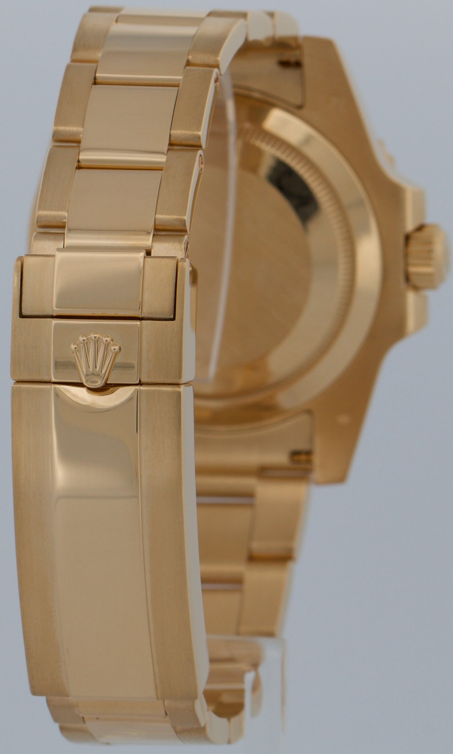 Rolex Submariner Date BLUE 18k Yellow Gold 40mm Ceramic 116618 LB Watch BOX