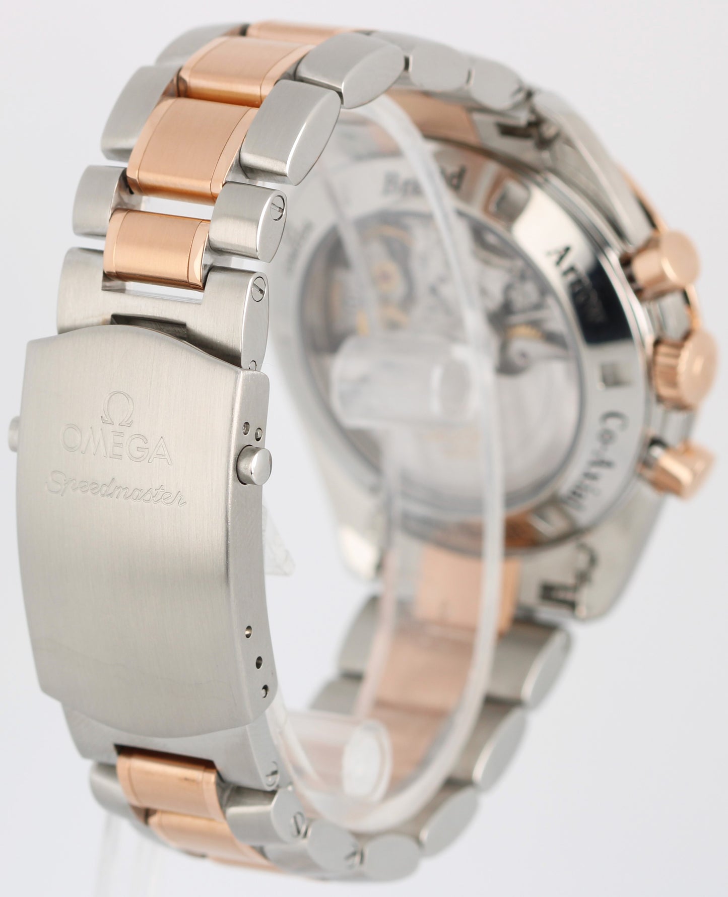 Omega Speedmaster 1957 Broad Arrow 321.90.42.50.13.001 Two-Tone Gold Brown 42mm