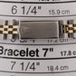 Rolex Date 26mm BLUE 18K Yellow Gold Stainless Steel Fluted JUBILEE 6917 Watch