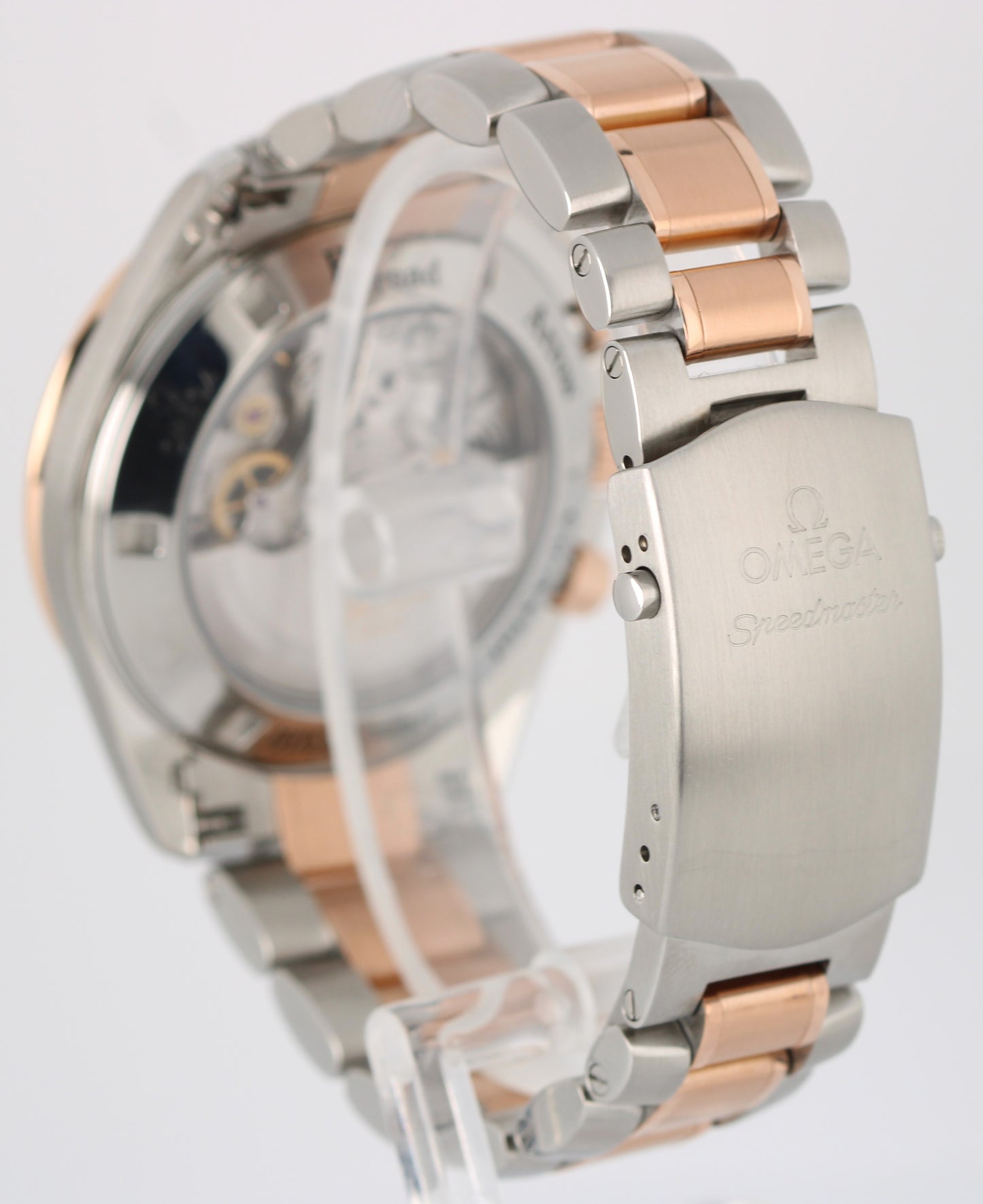 Omega Speedmaster 1957 Broad Arrow 321.90.42.50.13.001 Two-Tone Gold Brown 42mm