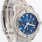 2025 PAPERS Breitling Avenger B01 Chronograph 42 BLUE Steel 42mm AB0146 BOX