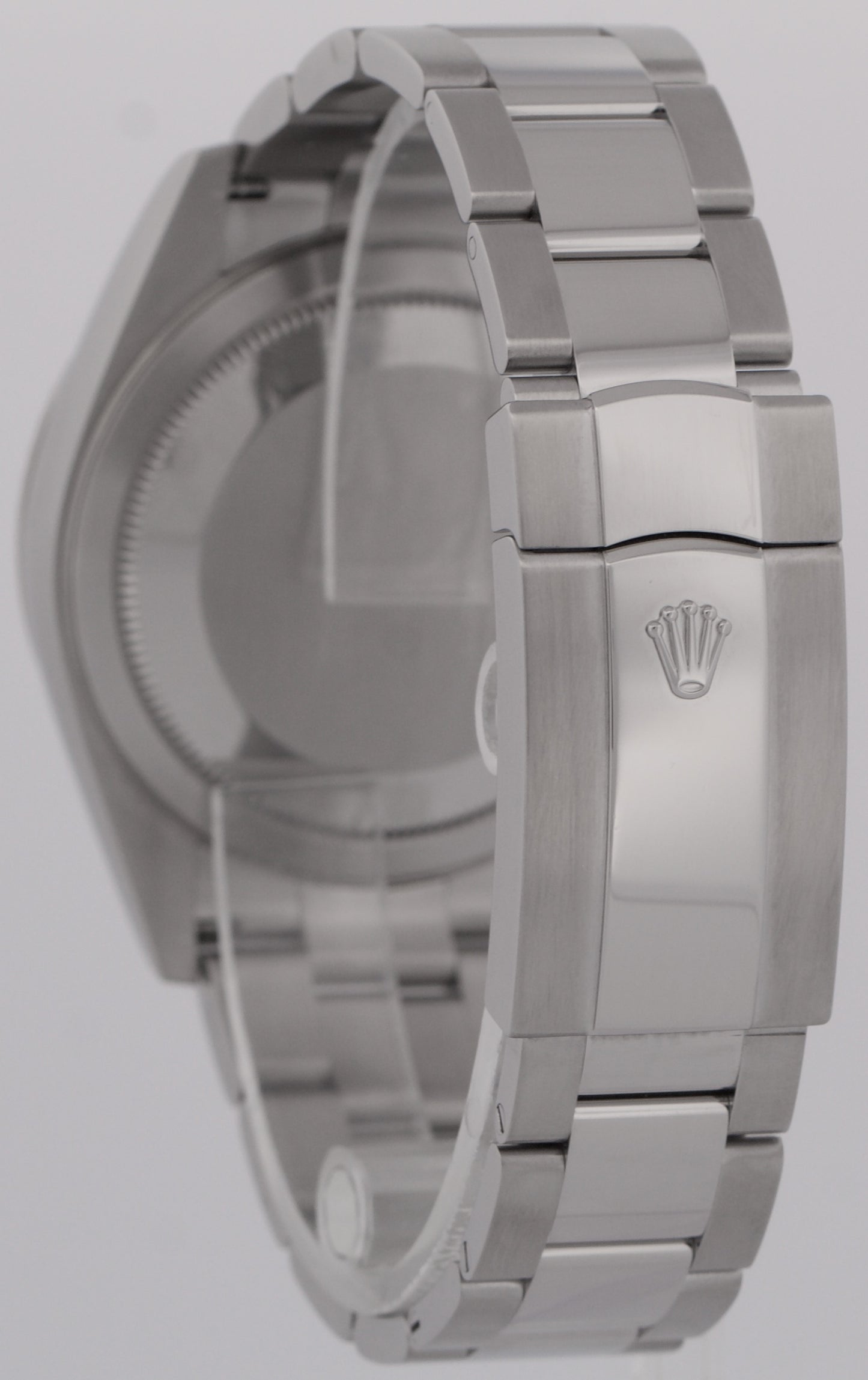 PAPERS Rolex Sky-Dweller WHITE 18K Gold Stainless 42mm OYSTER 326934 Watch BOX