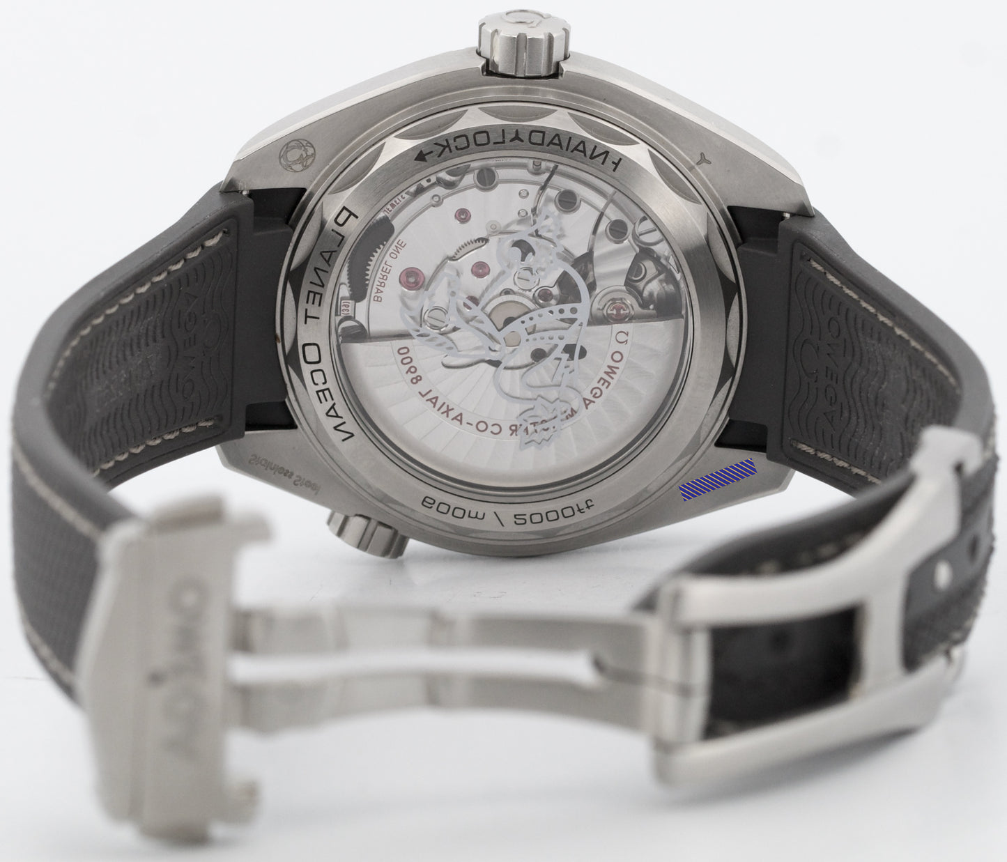2024 PAPERS Omega Seamaster Planet Ocean 600M GRAY Steel 215.32.44.21.01.002 BOX