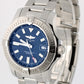 Breitling Avenger Automatic 43 A17318 Black 43mm Steel Watch Box Papers