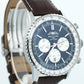 2024 PAPERS Breitling Navitimer B01 Chronograph 46 Steel BLUE AB0137 Watch BOX