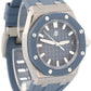 NEW 2025 PAPERS Audemars Piguet Royal Oak Offshore BLUE Rubber 43mm 15605SK BOX