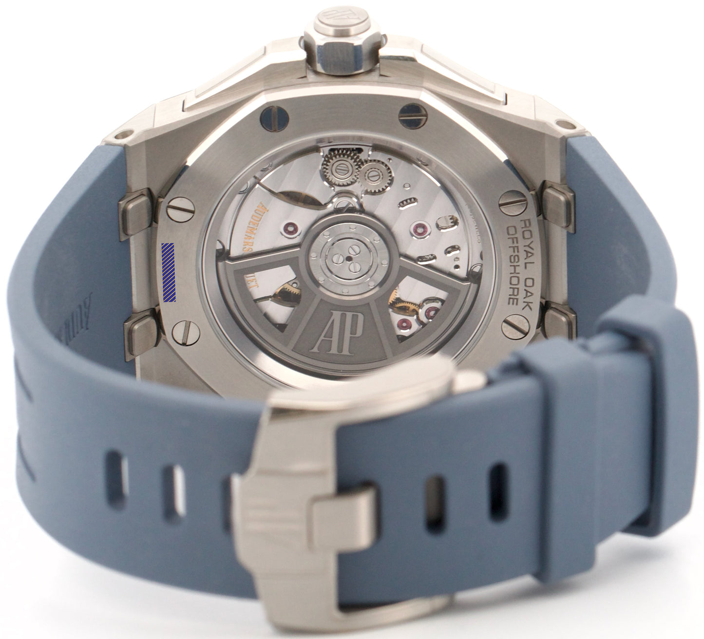 NEW 2025 PAPERS Audemars Piguet Royal Oak Offshore BLUE Rubber 43mm 15605SK BOX