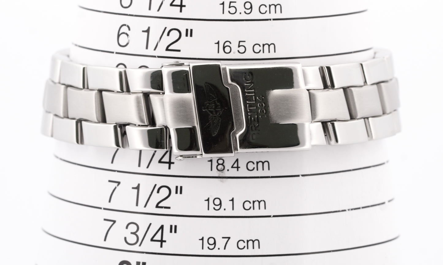 Breitling Colt Chronograph BLACK Stainless Steel 38mm Quartz a73350 Date Watch