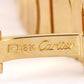 Cartier Baignoire Casque d'Or 1458 18k Yellow Gold Diamond 22mm Quartz Watch