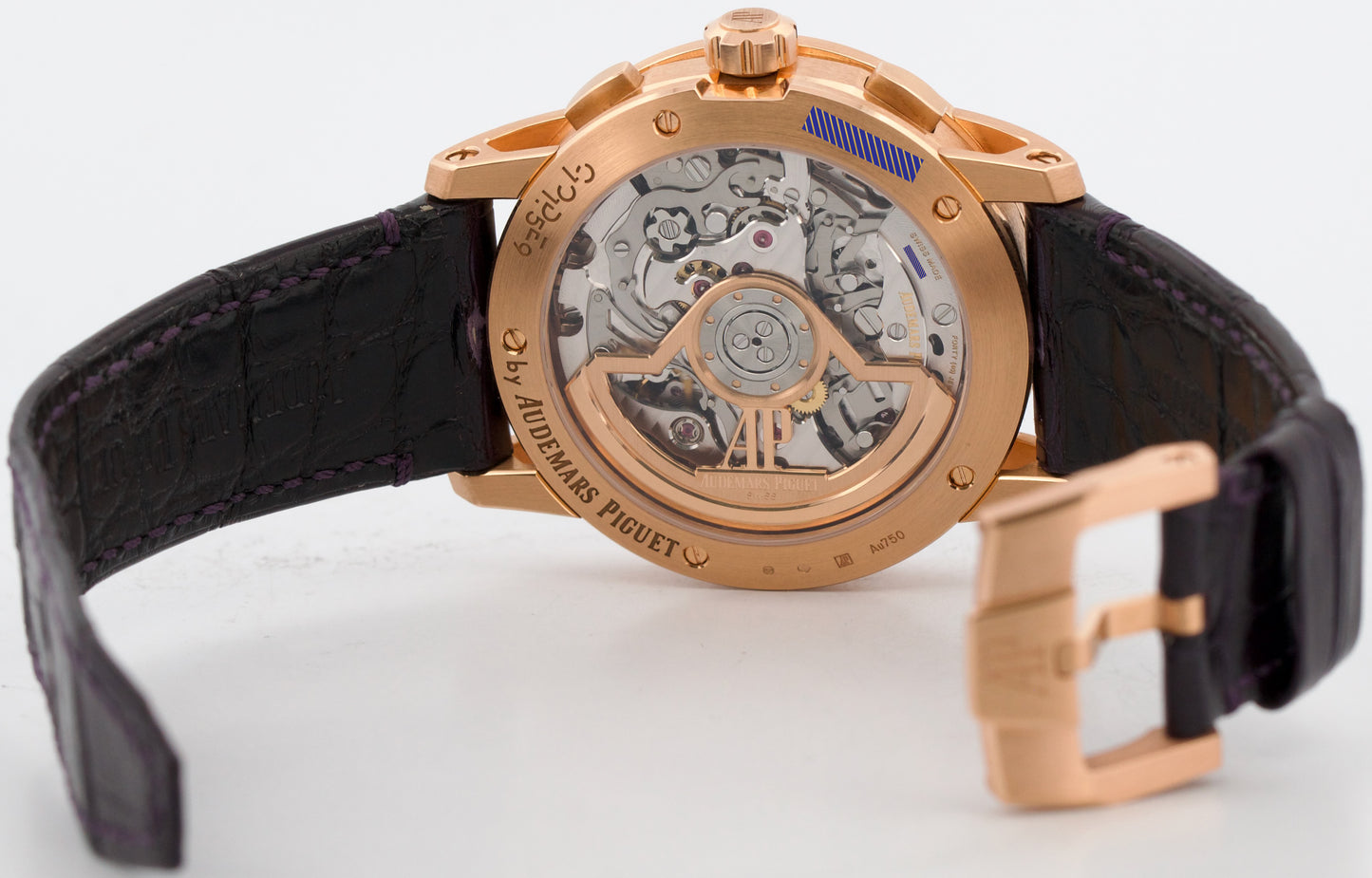 PAPERS Audemars Piguet Code 11.59 PURPLE 18K Gold 41mm 26393OR.OO.A616CR.01 BOX