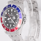 VINTAGE 1986 PAPERS RSC Rolex GMT-Master Pepsi Red Blue Oyster Steel 16750 B+P