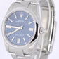 2025 Rolex Oyster Perpetual 124300 Blue 41mm Stainless Steel Watch Box Papers