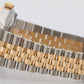 Rolex DateJust 41 BLACK 41mm 18K Yellow Gold Fluted Steel JUBILEE 126333 Watch